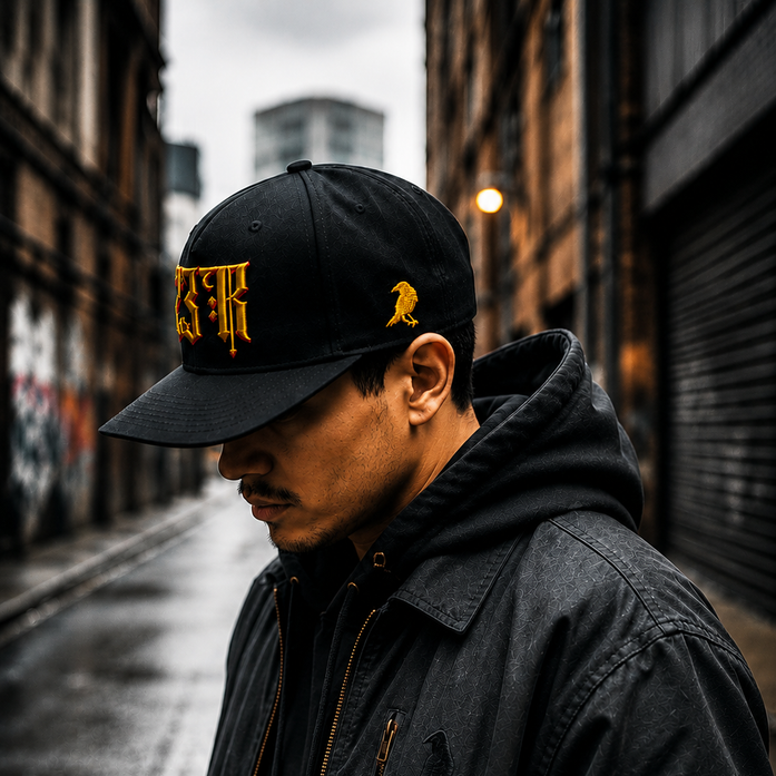 23Ravens Snapback Cap (Black)