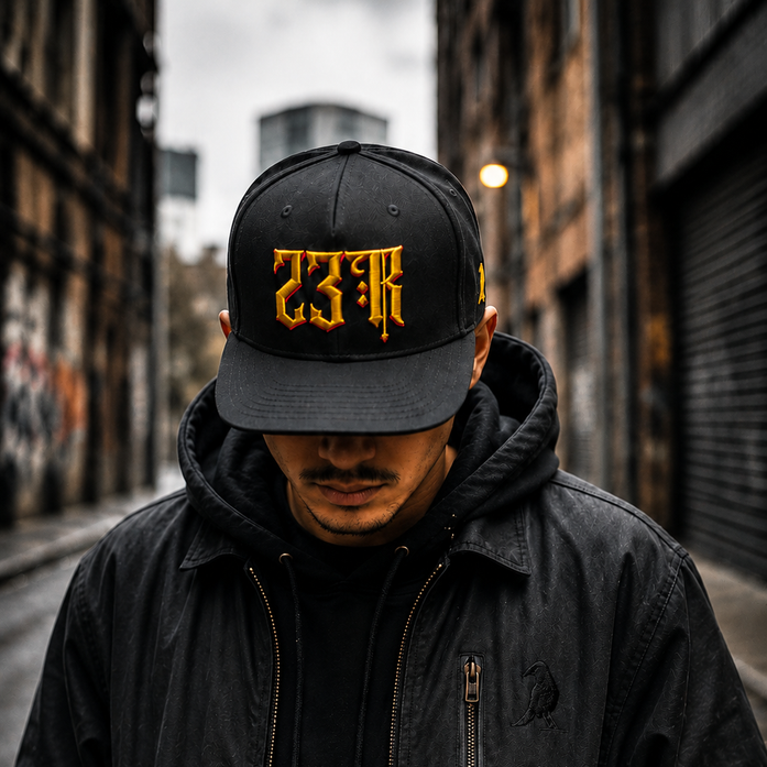 23Ravens Snapback Cap (Black)