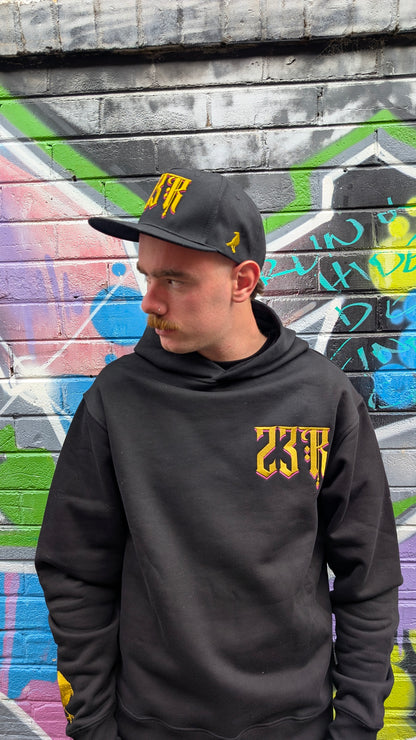 23Ravens Snapback Cap (Black)